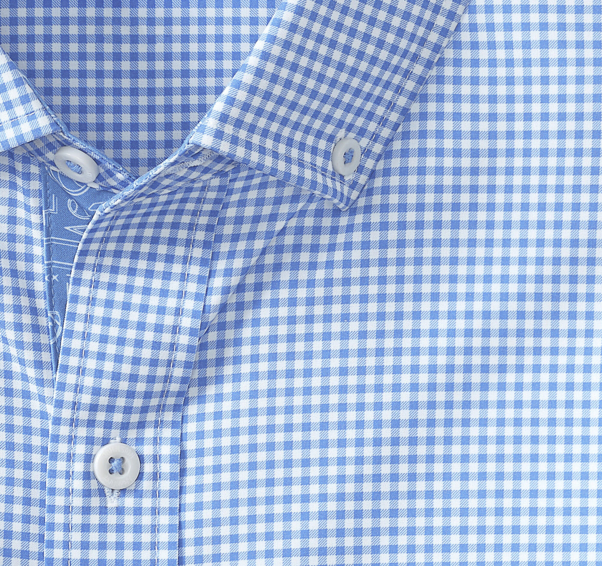 Men's Game Day XC4® Long-Sleeve Gingham Shirt / Johnston Murphy
