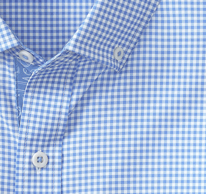 Men's Game Day XC4® Long-Sleeve Gingham Shirt / Johnston Murphy