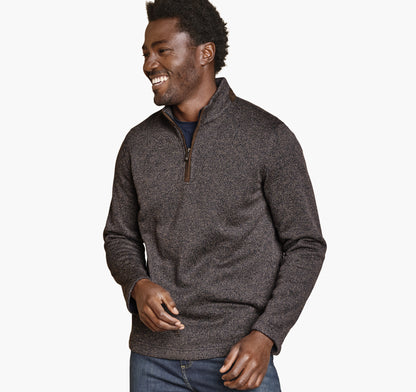 Men's Marled Quarter-Zip / Johnston Murphy