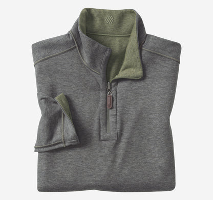 Men's Icon Reversible Solid Quarter-Zip / Johnston Murphy