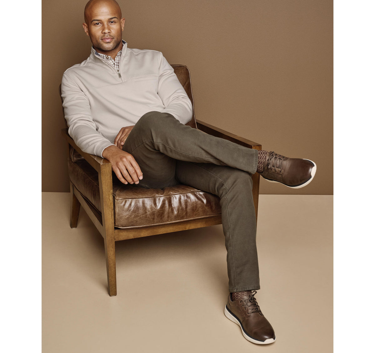 Men's Essential Quarter-Zip / Johnston Murphy