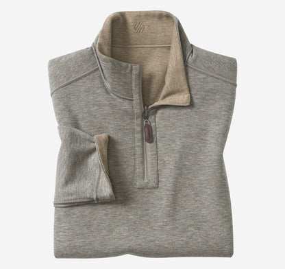 Men's Icon Reversible Solid Quarter-Zip / Johnston Murphy