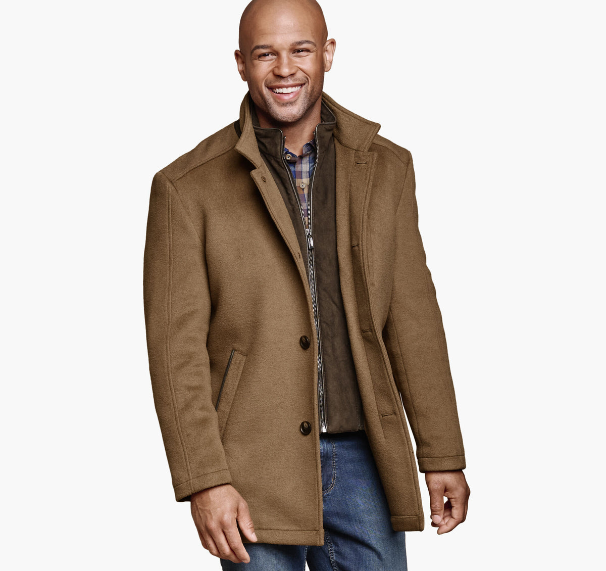 Men's Upton Car Coat / Johnston Murphy