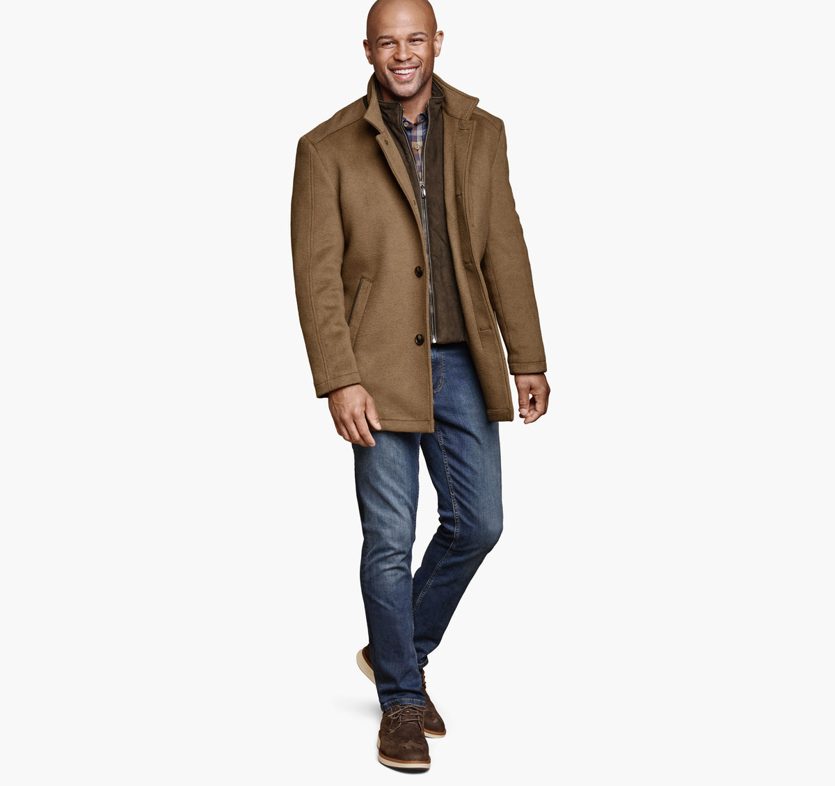Men's Upton Car Coat / Johnston Murphy