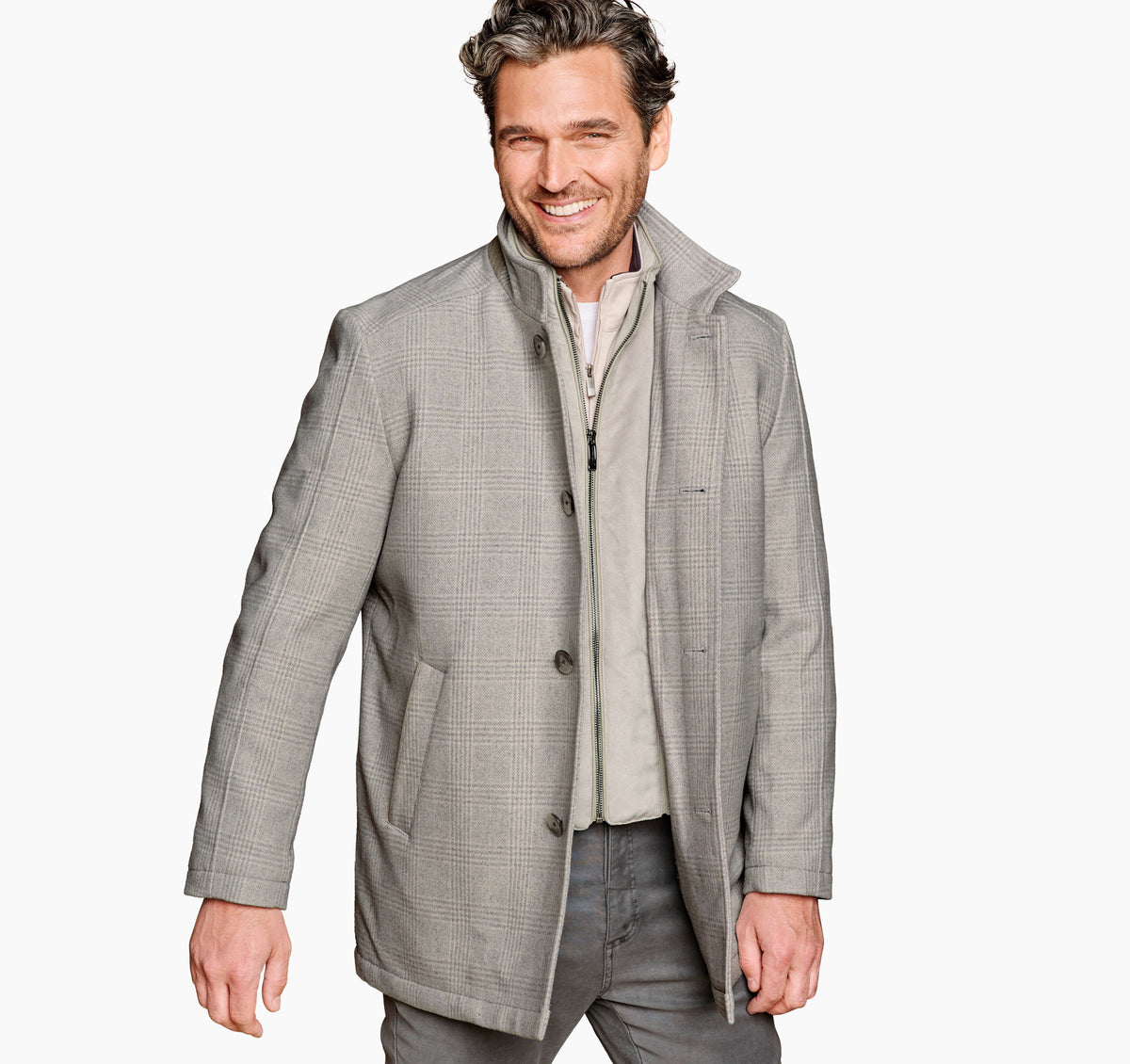 Men's Upton Car Coat / Johnston Murphy