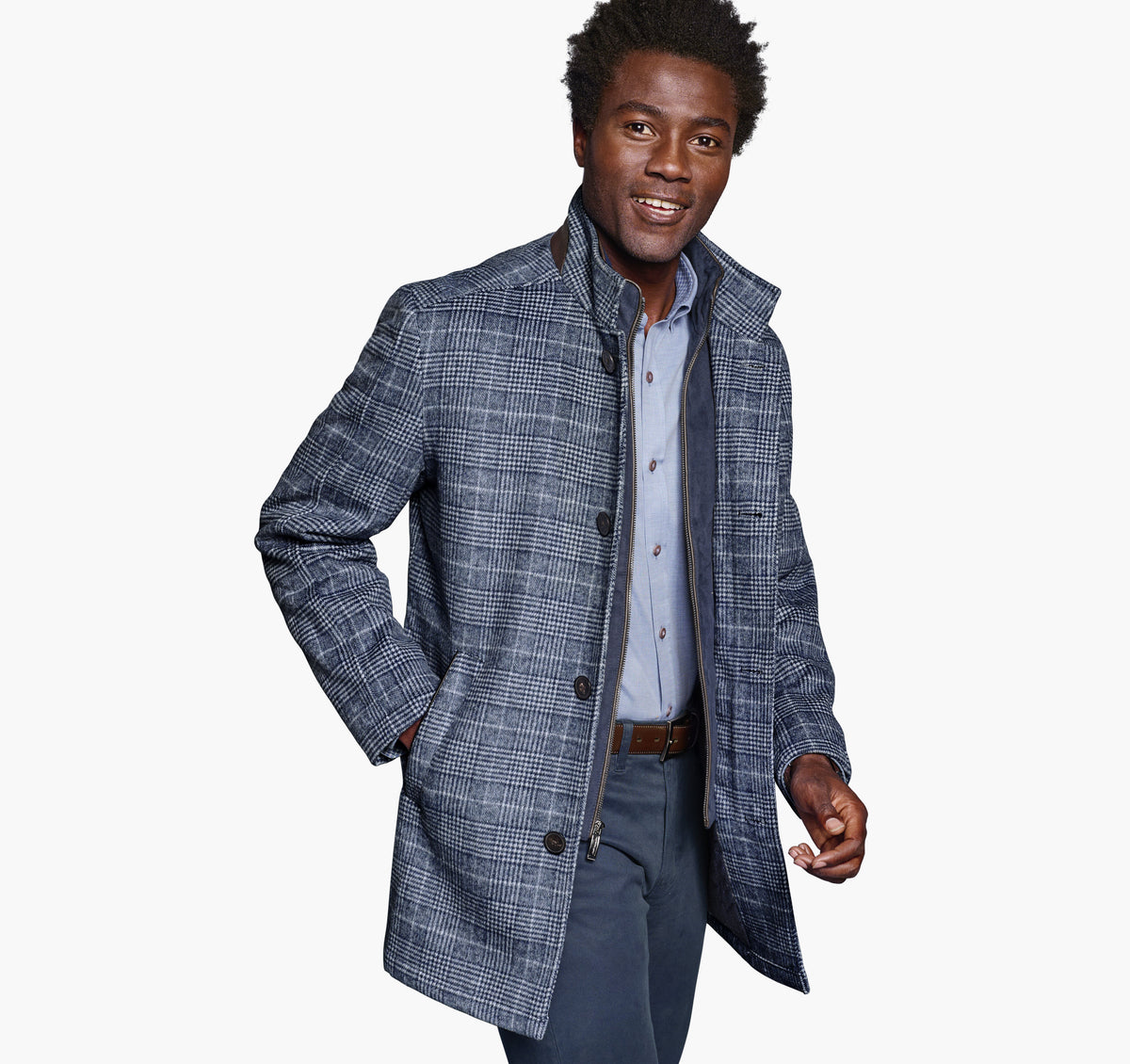 Men's Upton Car Coat / Johnston Murphy