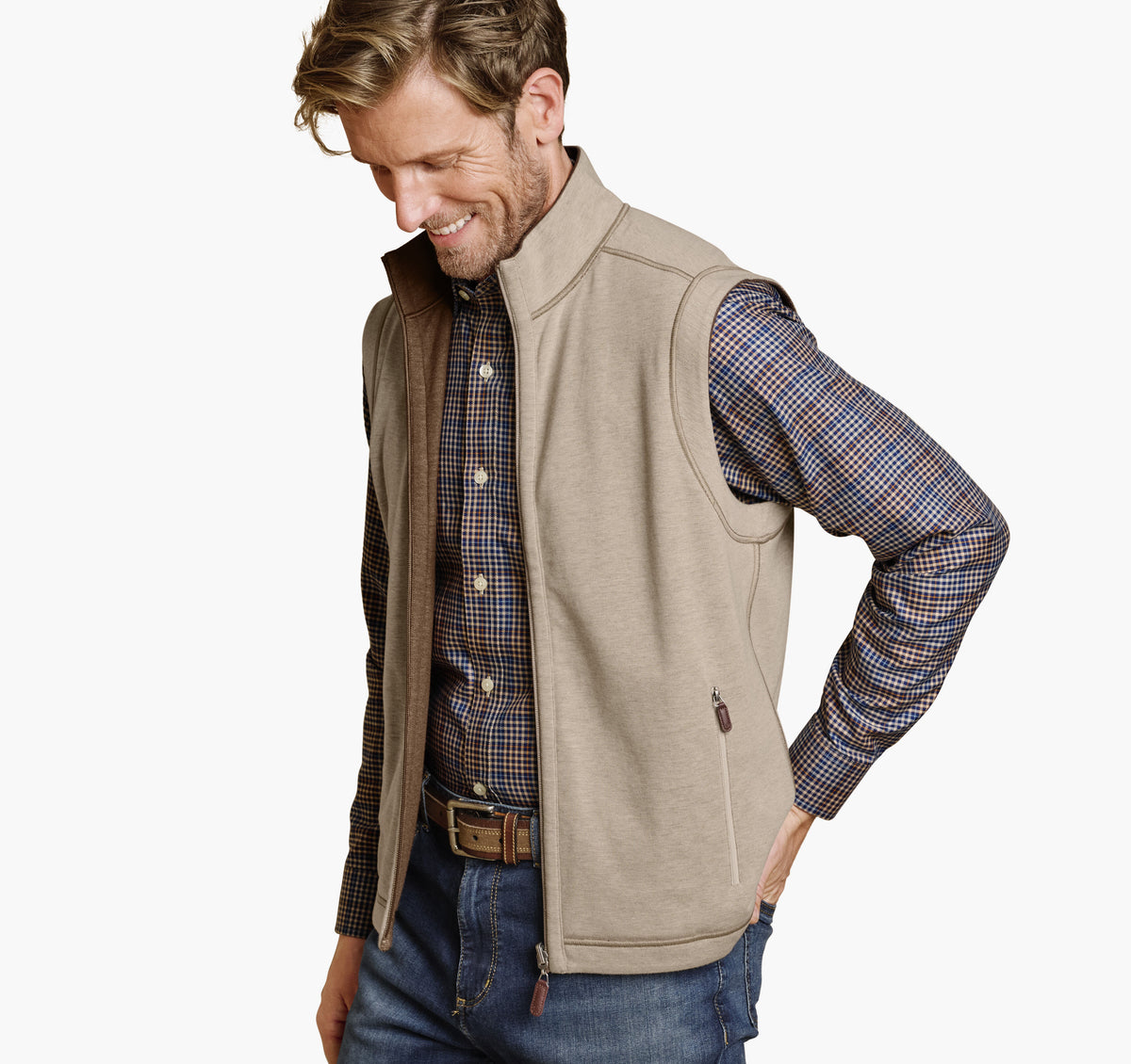 Men's Icon Reversible Vest / Johnston Murphy