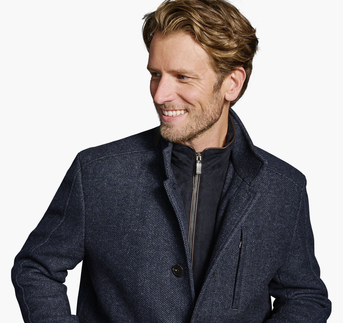 Men's Upton Car Coat / Johnston Murphy
