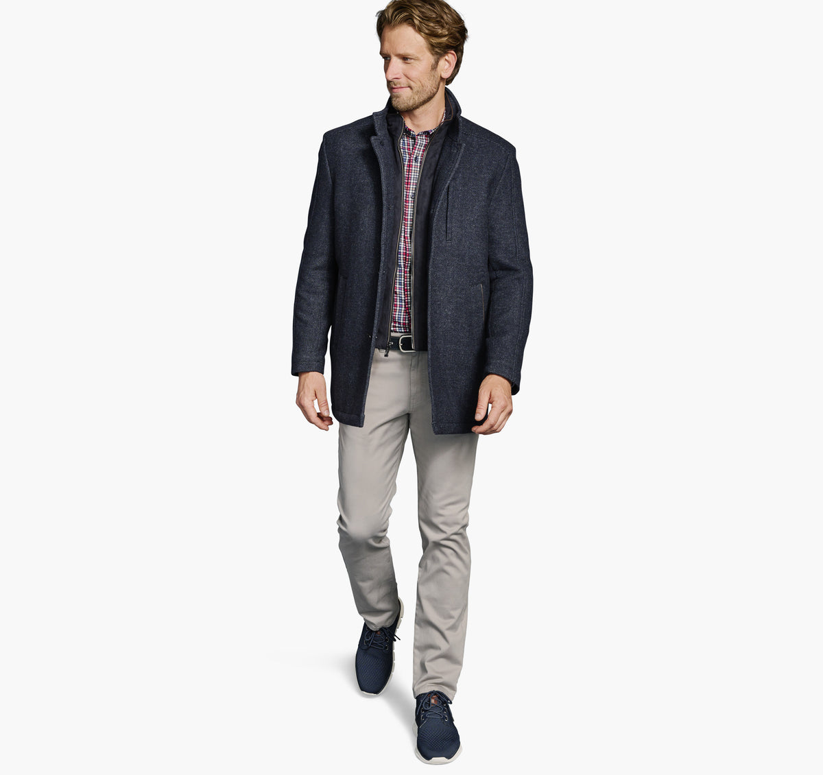 Men's Upton Car Coat / Johnston Murphy
