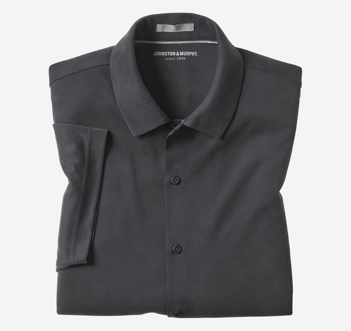 Men's Vintage Birdseye Button-Front Shirt / Johnston Murphy