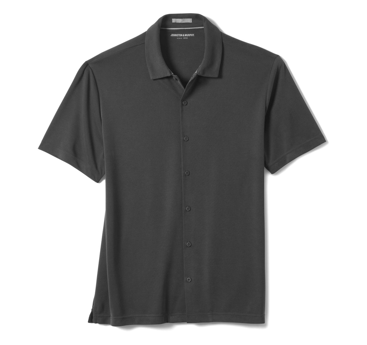 Men's Vintage Birdseye Button-Front Shirt / Johnston Murphy