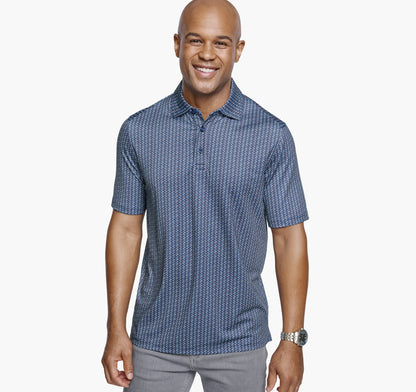 Men's XC4® Performance Print Polos + Cool Degree™ / Johnston Murphy