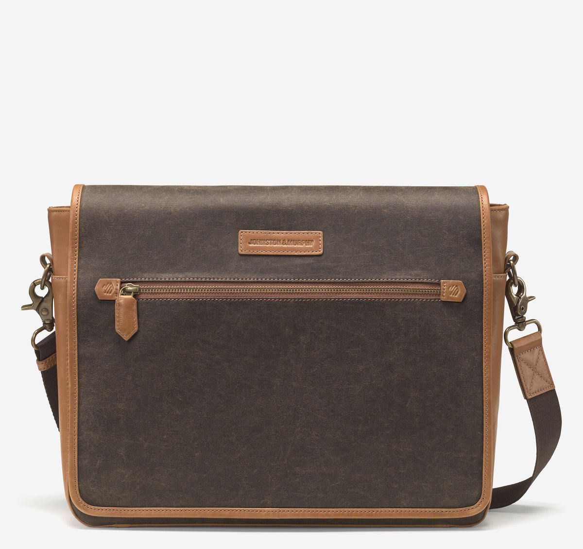 Men's Rhodes Messenger Bag / Johnston Murphy