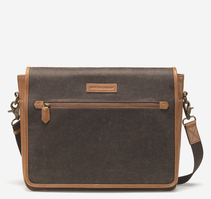 Men's Rhodes Messenger Bag / Johnston Murphy