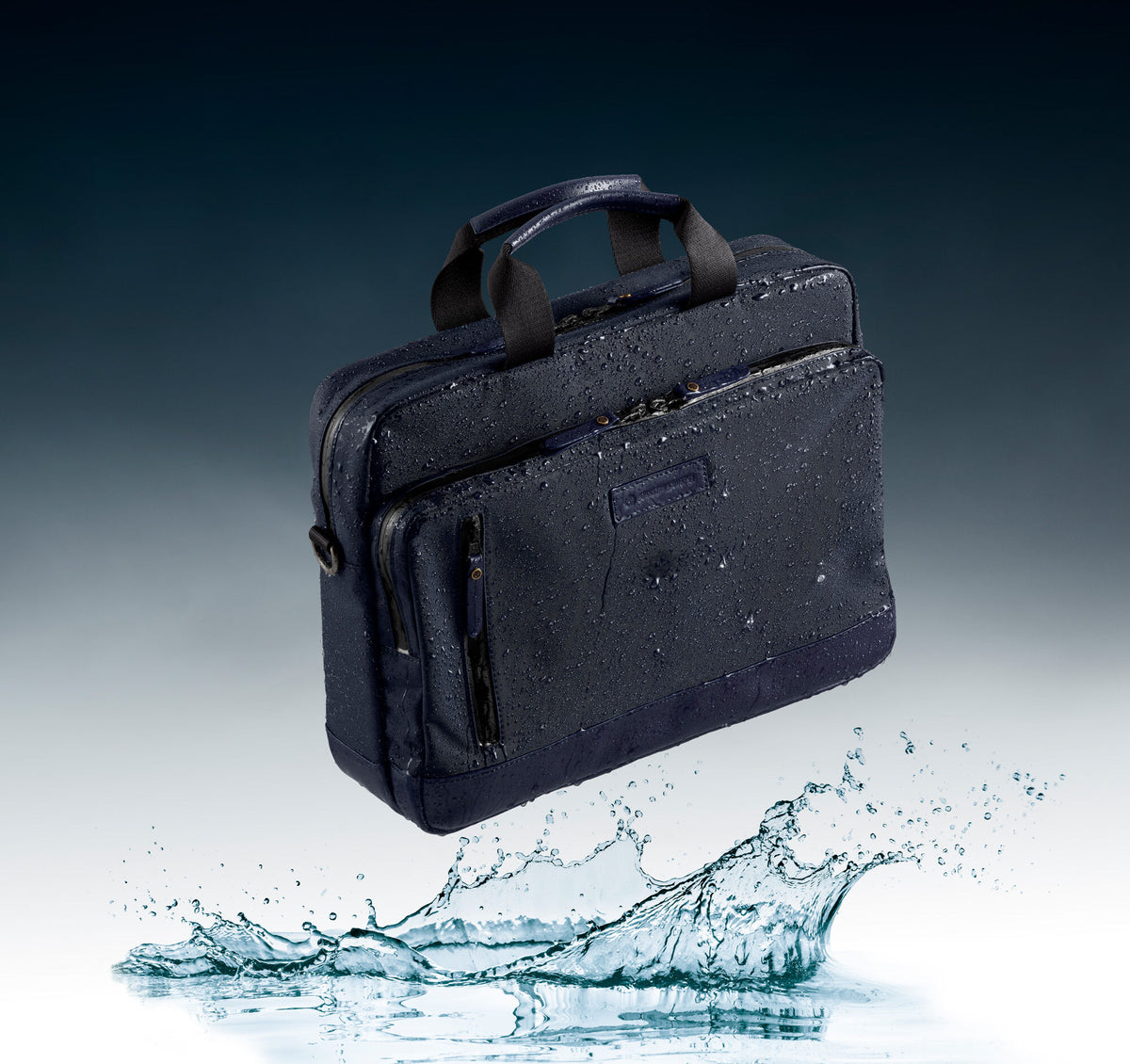 Men's Hudson Waterproof Briefcase / Johnston Murphy