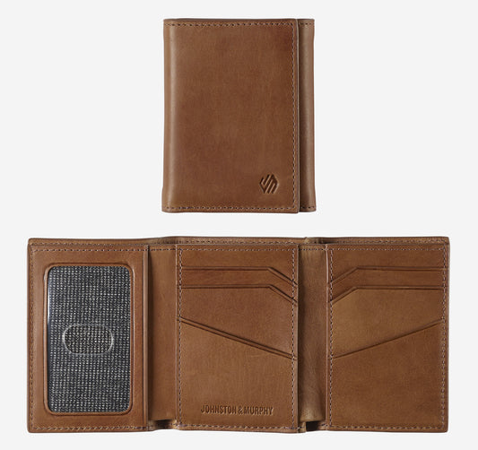 Men's Rhodes Trifold Wallet / Johnston Murphy