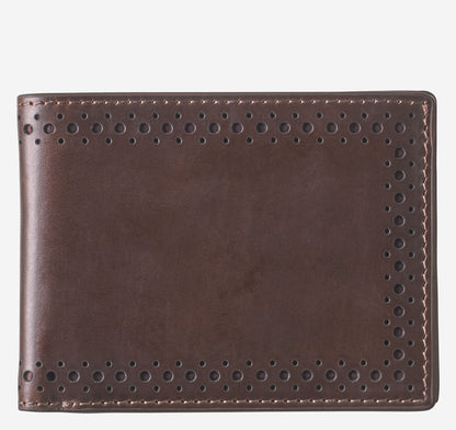 Men's 175th Anniversary Colorblocked Billfold Wallet / Johnston Murphy