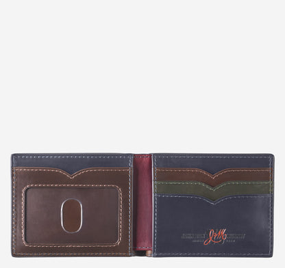 Men's 175th Anniversary Colorblocked Billfold Wallet / Johnston Murphy