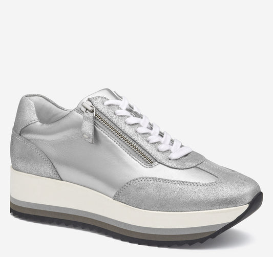 Women's Gracie Side-Zip Lace Up / Johnston Murphy