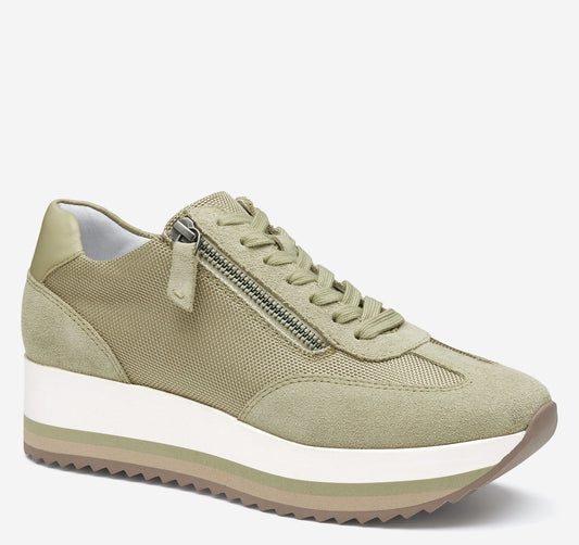 Women's Gracie Side-Zip Lace Up / Johnston Murphy