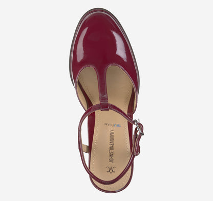 Women's Amy T-Strap Pump / Johnston Murphy