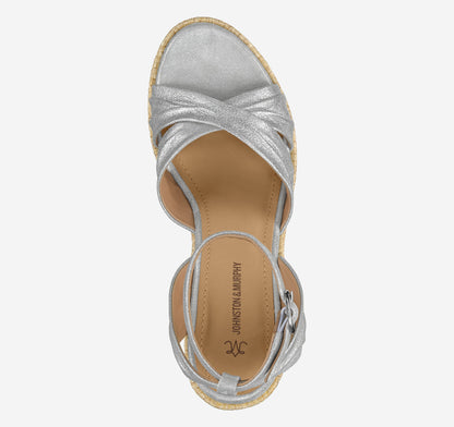 Women's Marcia Cross-Band Sandal / Johnston Murphy