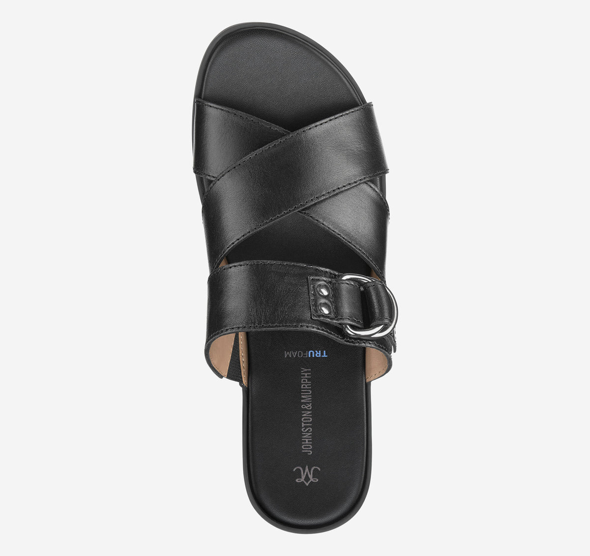Women's Shayla Cross-Band Slide / Johnston Murphy