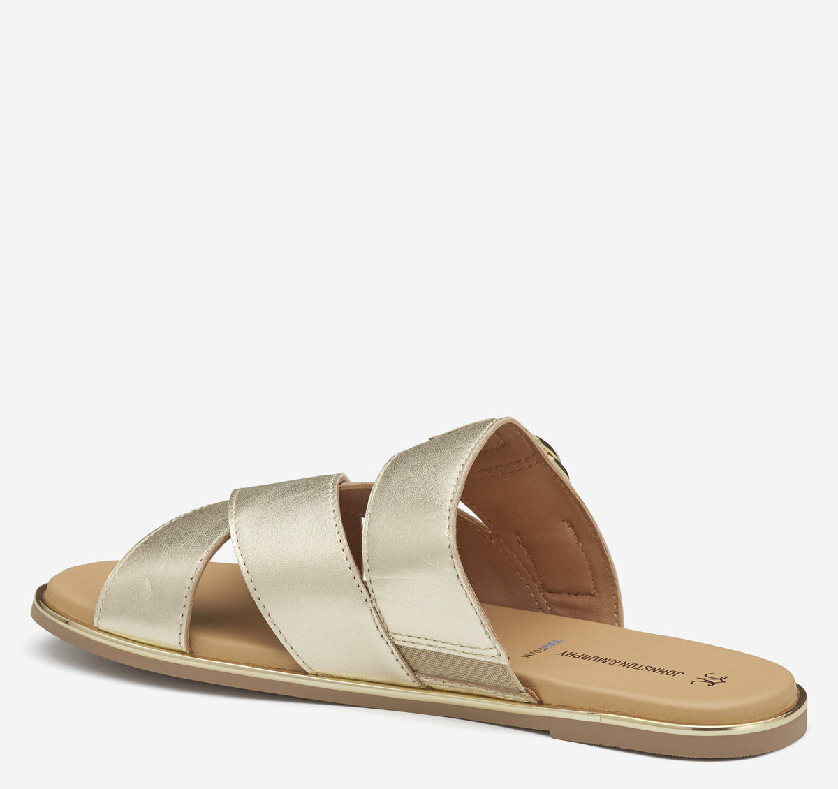 Women's Shayla Cross-Band Slide / Johnston Murphy