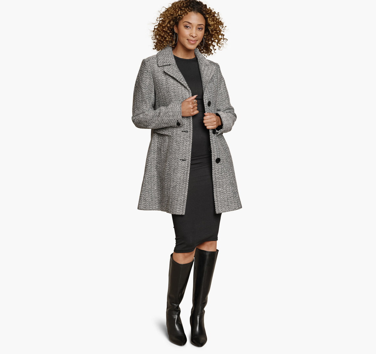 Women's Tweed Coat / Johnston Murphy