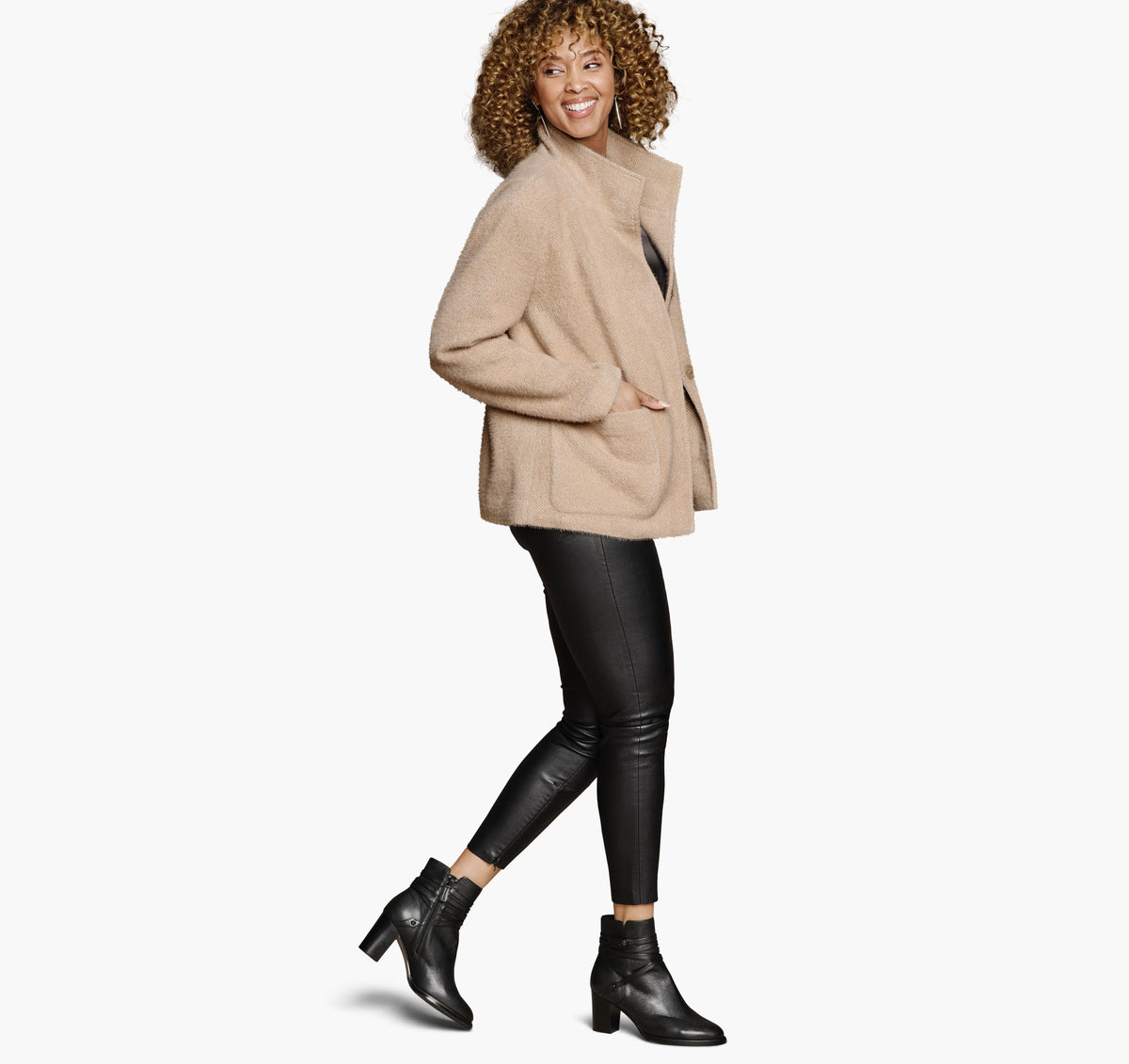 Women's Eyelash Jacket / Johnston Murphy