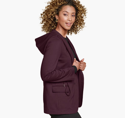Women's XC Flex® Shawl-Collar Blazer with Hood / Johnston Murphy
