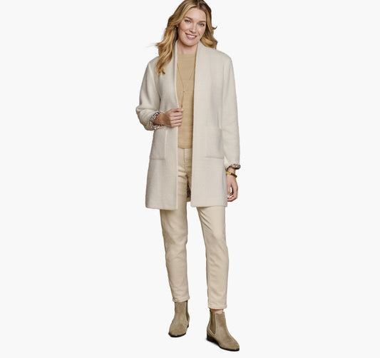 Women's Eyelash Coatigan / Johnston Murphy