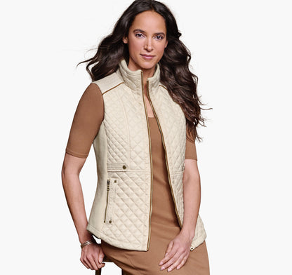 Women's Quilted Vest / Johnston Murphy