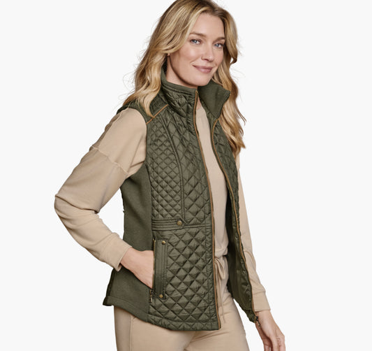 Women's Quilted Vest / Johnston Murphy