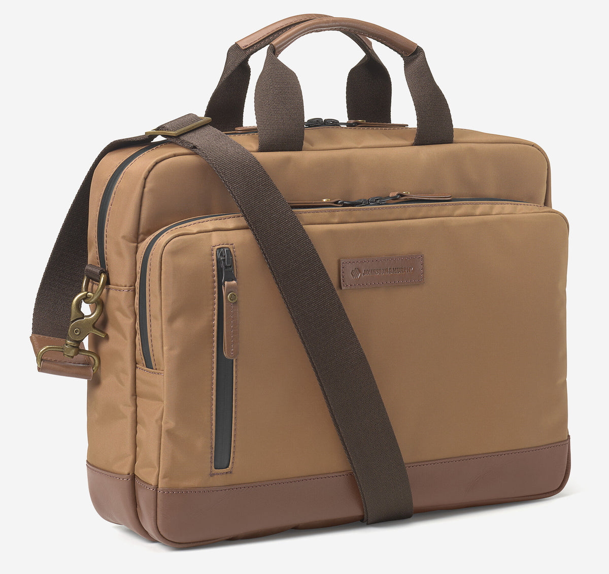 Men's Hudson Waterproof Briefcase / Johnston Murphy