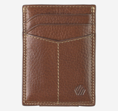 Men's Double-Contrast Stitch Front Pocket Wallet / Johnston Murphy