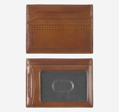 Men's Hudson Perforated Weekender Case / Johnston Murphy