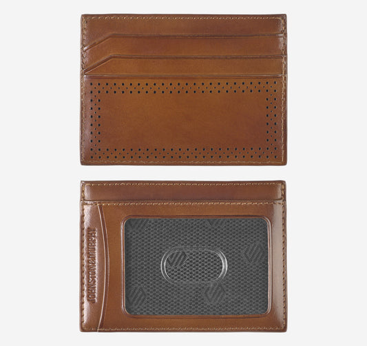 Men's Hudson Perforated Weekender Case / Johnston Murphy