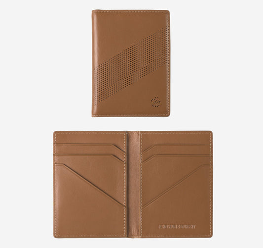 Men's Richmond Perforated Bifold Card Case / Johnston Murphy