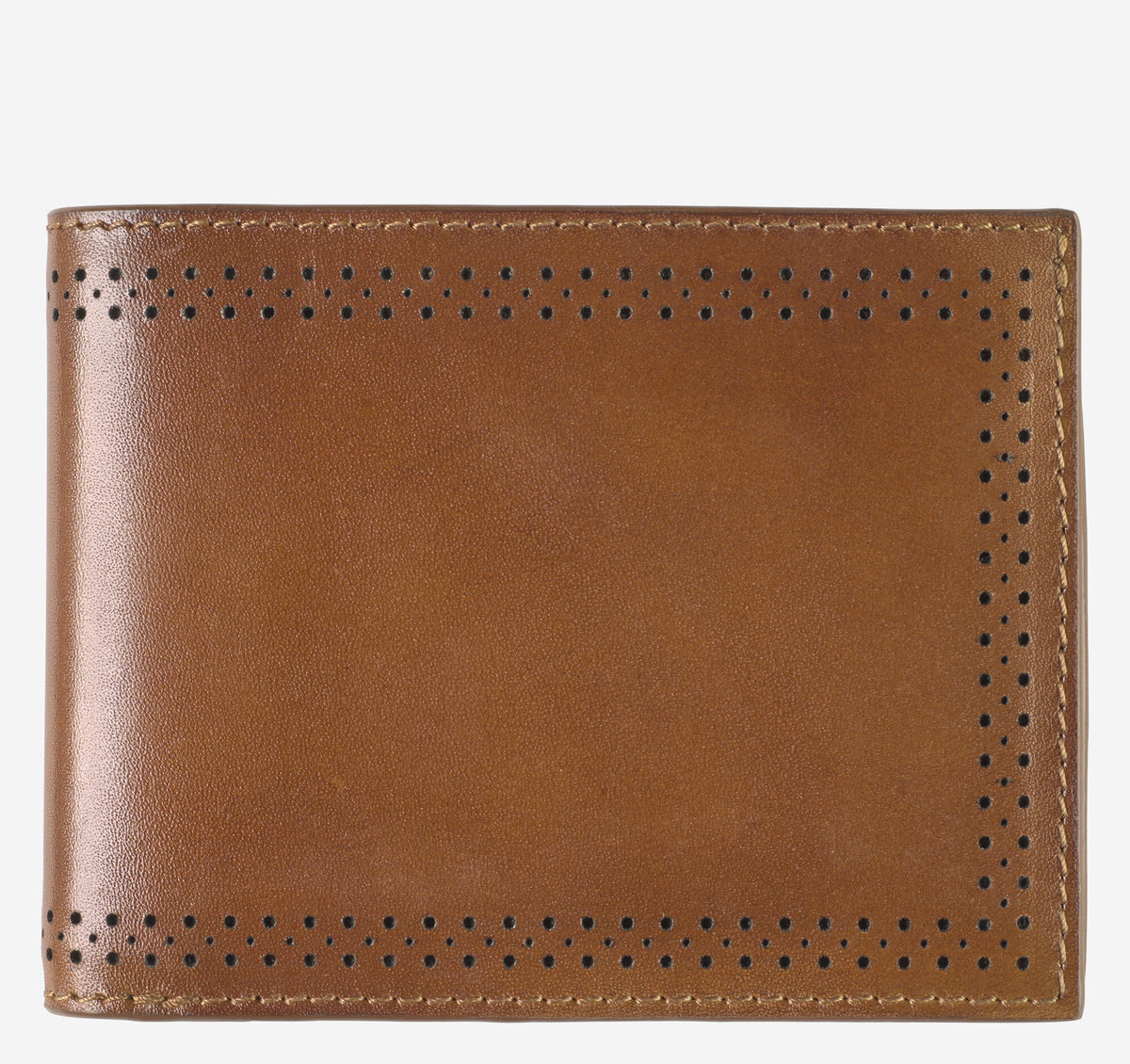 Men's Hudson Perforated Billfold / Johnston Murphy