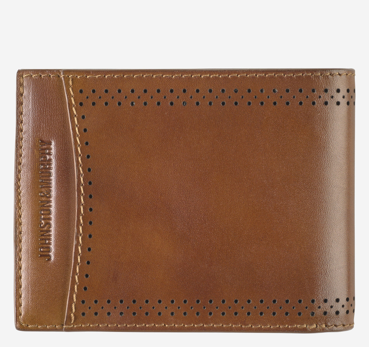 Men's Hudson Perforated Billfold / Johnston Murphy