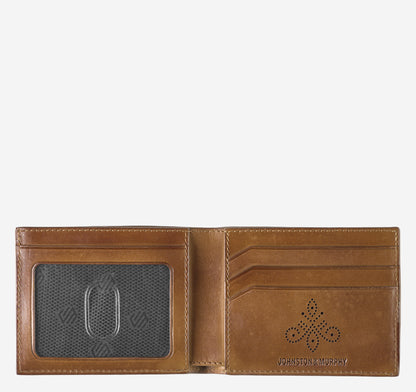 Men's Hudson Perforated Billfold / Johnston Murphy