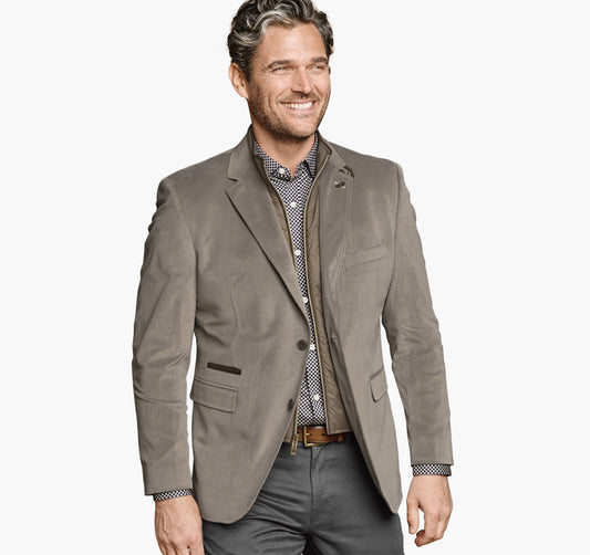 Men's Plush Bibbed Blazer / Johnston Murphy
