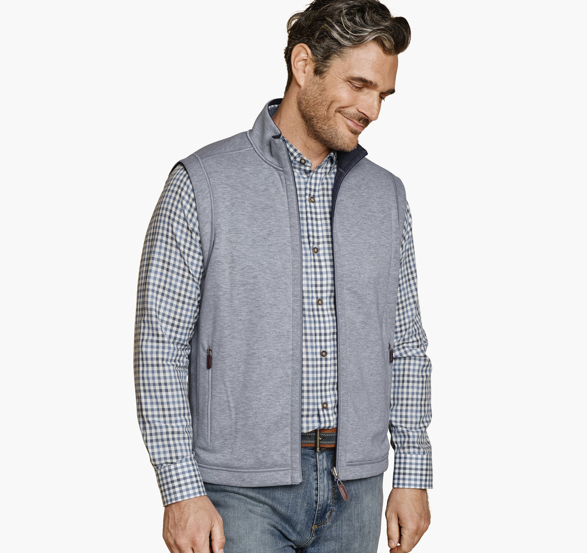 Men's Icon Reversible Vest / Johnston Murphy