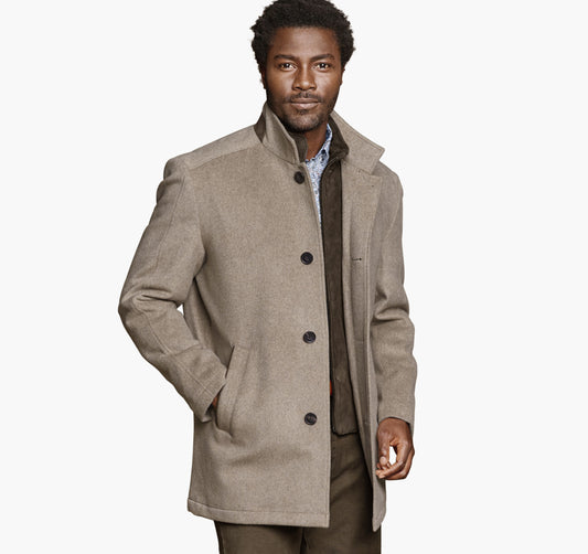 Men's Upton Luxe 175th Anniversary Car Coat / Johnston Murphy