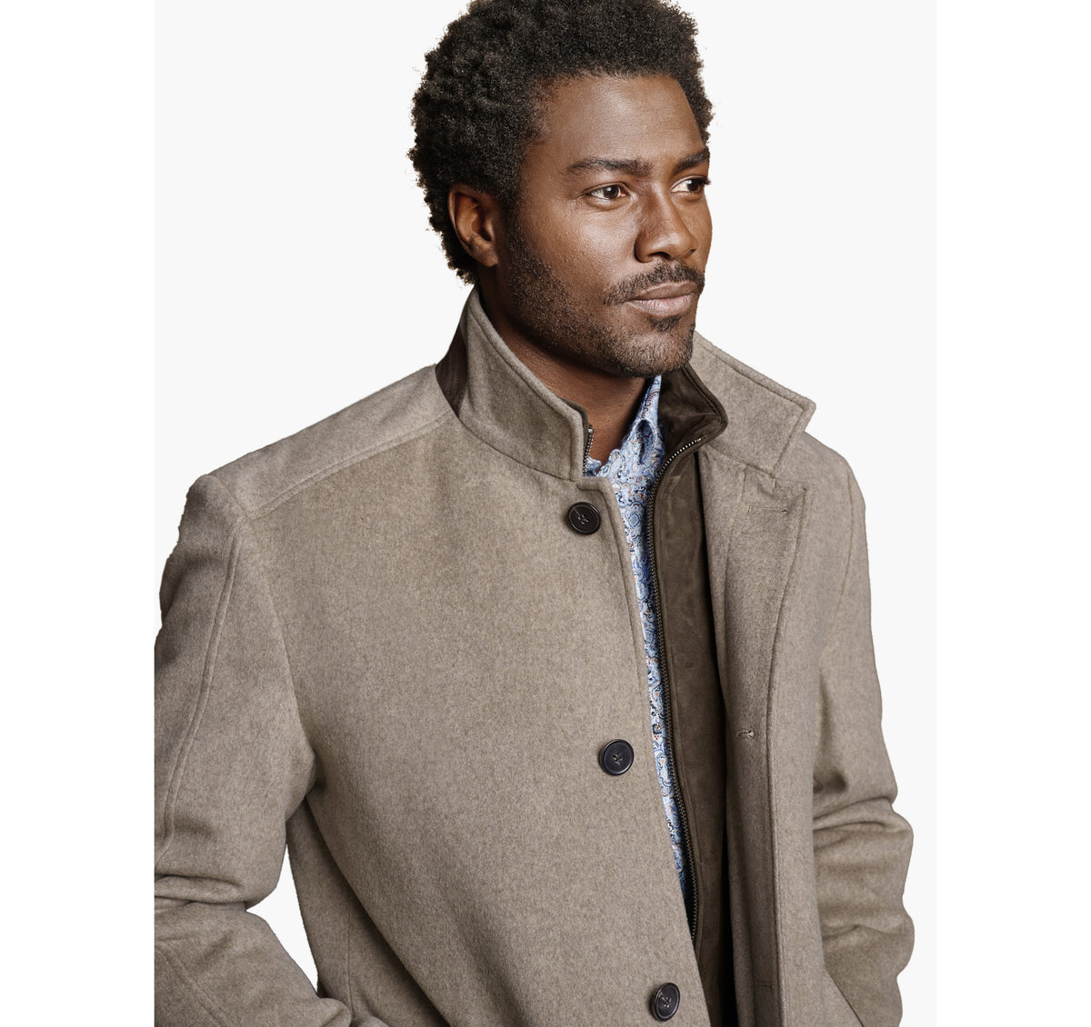 Men's Upton Luxe 175th Anniversary Car Coat / Johnston Murphy