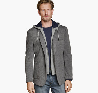 Men's XC Flex® Knit Blazer with Removable Hooded Bib / Johnston Murphy