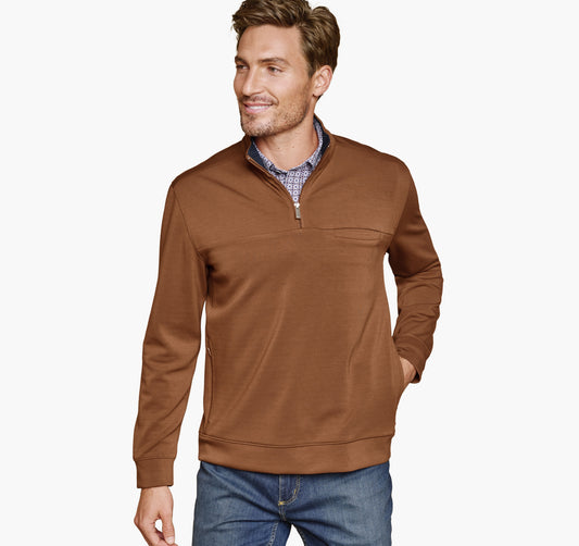 Men's Essential Quarter-Zip / Johnston Murphy