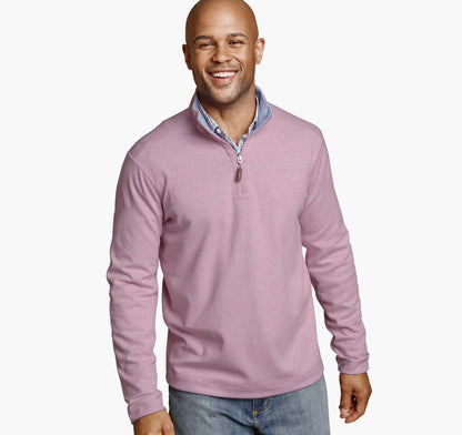 Men's Icon Reversible Solid Quarter-Zip / Johnston Murphy