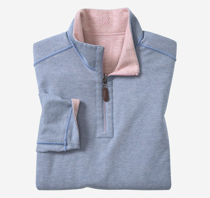 Men's Icon Reversible Solid Quarter-Zip / Johnston Murphy